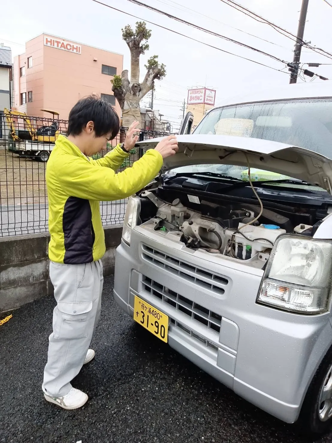 4月度車両点検 及び安全朝礼