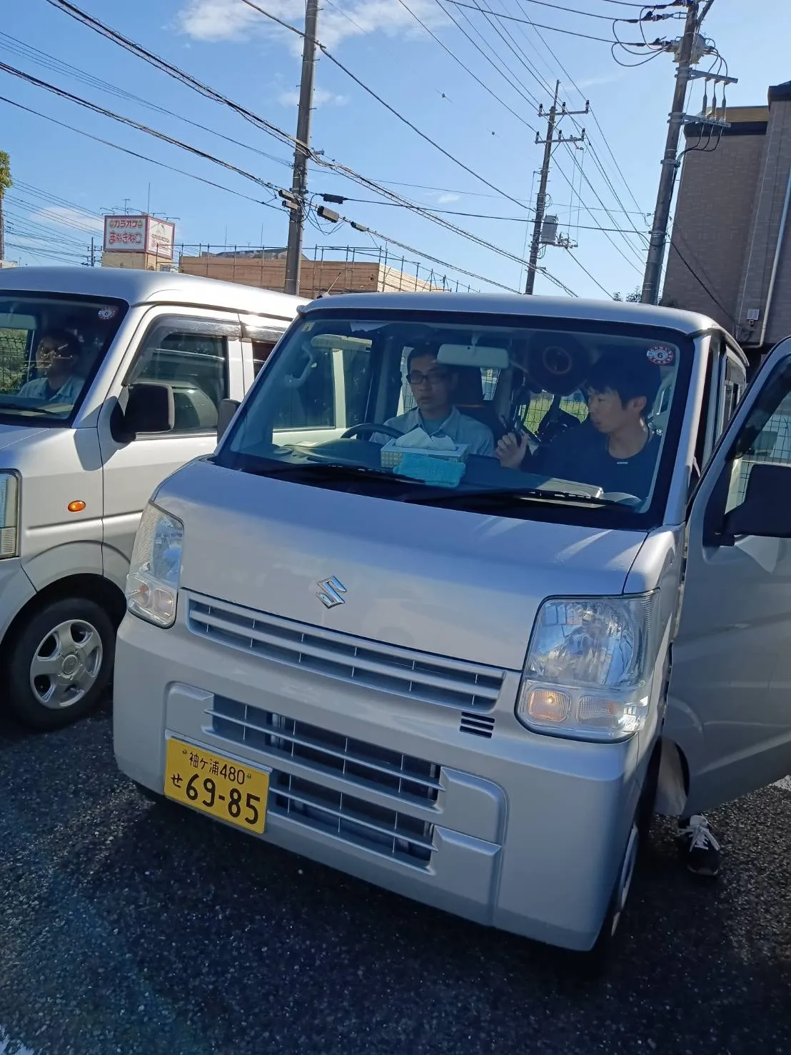 8月度車両点検 及び安全朝礼